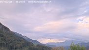 Archived webcam image showing Lungerersee, Switzerland on 5 Oct 2026 at 08:06