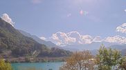Archived webcam image showing Lungerersee, Switzerland on 5 Oct 2026 at 14:06
