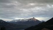 Archived webcam image showing View of Thunsersee, Niesen mountain (2362m) and Kander valley on 10 Apr 2026 at 07:42