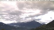 Archived webcam image showing View of Thunsersee, Niesen mountain (2362m) and Kander valley on 7 May 2026 at 08:05