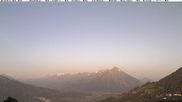 Archived webcam image showing View of Thunsersee, Niesen mountain (2362m) and Kander valley on 26 May 2026 at 06:26