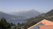 Archived webcam image showing View of Thunsersee, Niesen mountain (2362m) and Kander valley on 26 May 2026 at 10:26