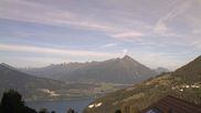 Archived webcam image showing View of Thunsersee, Niesen mountain (2362m) and Kander valley on 14 Jun 2026 at 07:28