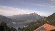 Archived webcam image showing View of Thunsersee, Niesen mountain (2362m) and Kander valley on 14 Jun 2026 at 08:28
