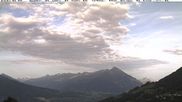 Archived webcam image showing View of Thunsersee, Niesen mountain (2362m) and Kander valley on 16 Jun 2026 at 07:24