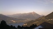 Archived webcam image showing View of Thunsersee, Niesen mountain (2362m) and Kander valley on 12 Jul 2026 at 07:12