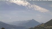 Archived webcam image showing View of Thunsersee, Niesen mountain (2362m) and Kander valley on 14 Jul 2026 at 10:29