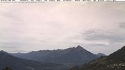 Archived webcam image showing View of Thunsersee, Niesen mountain (2362m) and Kander valley on 24 Sep 2026 at 10:24