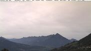 Archived webcam image showing View of Thunsersee, Niesen mountain (2362m) and Kander valley on 24 Sep 2026 at 12:24