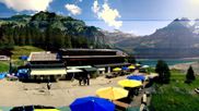 Archived webcam image showing Kandersteg: Lake Oeschinensee on 28 May 2026 at 10:16