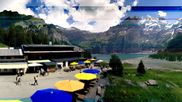 Archiviertes Webcam Bild: Kandersteg: Oeschinensee und Berghotel am 28.05.2026 um 12:59 Uhr