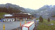 Archived webcam image showing Kandersteg: Lake Oeschinensee on 12 Jul 2026 at 06:13