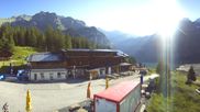 Archived webcam image showing Kandersteg: Lake Oeschinensee on 12 Jul 2026 at 08:13