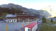 Archived webcam image showing Kandersteg: Lake Oeschinensee on 12 Jul 2026 at 20:13