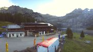 Archiviertes Webcam Bild: Kandersteg: Oeschinensee und Berghotel am 19.09.2026 um 08:56 Uhr