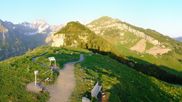 Archiviertes Webcam Bild: Ebenalp: Panoramablick Bergstation am 28.05.2026 um 06:39 Uhr