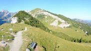Archiviertes Webcam Bild: Ebenalp: Panoramablick Bergstation am 12.07.2026 um 08:06 Uhr