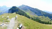 Archiviertes Webcam Bild: Ebenalp: Panoramablick Bergstation am 12.07.2026 um 16:06 Uhr