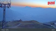 Archived webcam image showing mountain station 