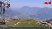 Archived webcam image showing mountain station 