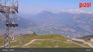 Archived webcam image showing mountain station 
