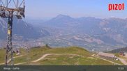 Archived webcam image showing mountain station 