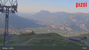 Archived webcam image showing mountain station 