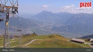 Archived webcam image showing mountain station 