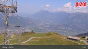Archived webcam image showing mountain station 
