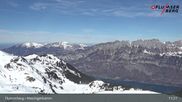 Archived webcam image showing Flumserberg: View Maschgenkamm on 13 Mar 2026 at 11:14