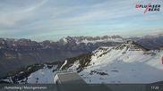 Archived webcam image showing Flumserberg: View Maschgenkamm on 13 Mar 2026 at 17:14