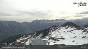 Archived webcam image showing Flumserberg: View Maschgenkamm on 28 Apr 2026 at 07:41