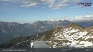 Archived webcam image showing Flumserberg: View Maschgenkamm on 9 May 2026 at 19:52