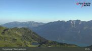 Archived webcam image showing Flumserberg: View Maschgenkamm on 12 Jul 2026 at 07:19