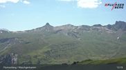 Archived webcam image showing Flumserberg: View Maschgenkamm on 12 Jul 2026 at 13:19