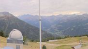 Archived webcam image showing 4 Vallées: St Luc Chandolin: Sorebois on 30 Sep 2026 at 18:59