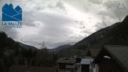Archived webcam image showing 4 Vallées: Hotel La Vallée on 12 Apr 2026 at 14:29