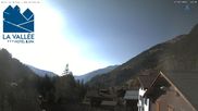 Archived webcam image showing 4 Vallées: Hotel La Vallée on 12 Jul 2026 at 18:42