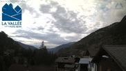 Archived webcam image showing 4 Vallées: Hotel La Vallée on 30 Sep 2026 at 18:34