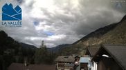 Archived webcam image showing 4 Vallées: Hotel La Vallée on 9 Oct 2026 at 12:59