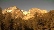 Archived webcam image showing Wallis: View from Hotel Arolla on 12 Jul 2026 at 08:31