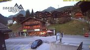 Archived webcam image showing Grimentz on 18 Aug 2026 at 06:51