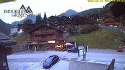 Archived webcam image showing Grimentz on 18 Aug 2026 at 07:51
