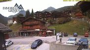 Archived webcam image showing Grimentz on 18 Aug 2026 at 08:51