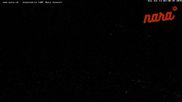 Archived webcam image showing top station Nara Cancori on 12 Jul 2026 at 02:33