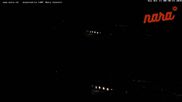 Archived webcam image showing top station Nara Cancori on 11 Oct 2026 at 00:54