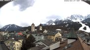 Archived webcam image showing View of San Candido on 18 Mar 2026 at 14:02