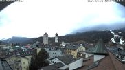 Archived webcam image showing View of San Candido on 17 Apr 2026 at 07:44
