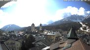Archived webcam image showing View of San Candido on 17 Apr 2026 at 10:44