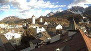 Archived webcam image showing View of San Candido on 17 Apr 2026 at 18:44